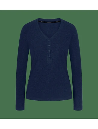 Mix & Match LSL Top Soft – Modrá – TRIUMPH Modrá – TRIUMPH Mix & Match LSL Top Soft – Modrá – TRIUMPH Modrá – TRIUMPH