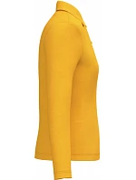 Kariban K 244 Dámske polo tričko s dlhým rukávom z piké 20.K244 yellow