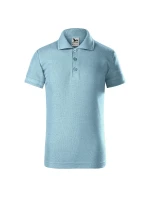 Detské tričko Pique Polo sky blue