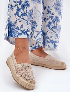 Dámske espadrilky 17392 beige - Vincenza