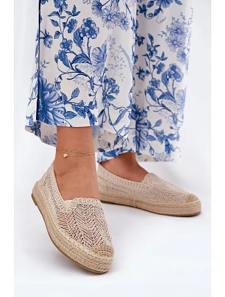 Dámske espadrilky 17392 beige - Vincenza