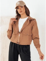 Dámska prechodná bunda BELIJ camel FashionStreet TY4258 Dámska prechodná bunda BELIJ camel FashionStreet TY4258