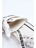 Wysokie Ocieplane Trampki Big Star GG274027 Białe