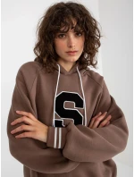 Mikina RV BL 8372.04P hnedá