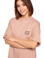 Dámske šaty B194 Mocca - BeWear