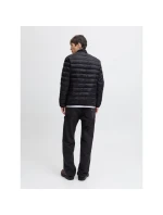 Jack&Jones pánska páperová bunda JJEBRADLEY LIGHT PUFFER COLLAR NOOS 12280971 BLACK