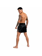 Pánske thajské šortky, čierne, V1 COMBATWEAR | DBX Bushido