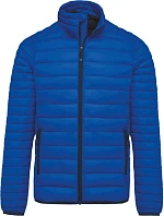 Kariban K 6120 Ľahká pánska prešívaná bunda 20.6120 light royal blue