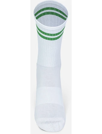 Mr. Socks L 05004 Tenisové ponožky „Basic“ 88.5004 biela/kelly zelená Mr. Socks L 05004 Tenisové ponožky „Basic“ 88.5004 biela/kelly zelená