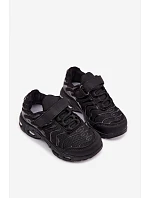 Detské tenisky na suchý zips Black Rider Detské tenisky na suchý zips Black Rider