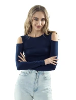 Dámska blúzka Liv Tmavo modrá - Eldar