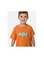 Chlapčenské tričko RIP CURL Ride The Wave Logo Tee – Boy, oranžové, detské Chlapčenské tričko RIP CURL Ride The Wave Logo Tee – Boy, oranžové, detské