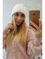 Šiltovka s vyhrňovacou časťou Marzena K206 biela