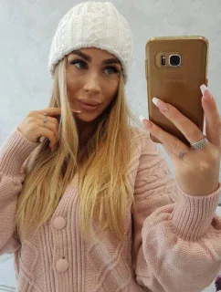 Šiltovka s vyhrňovacou časťou Marzena K206 biela