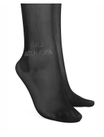 Dámske pančuchové nohavice Norless Girl Black - Obsessive