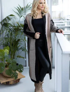 Sveter na zapínanie model 171308 PeeKaBoo