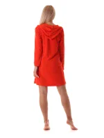 Dámsky župan Bari s kapucňou 3864 cherry tomato - Vestis