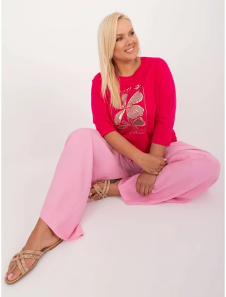 Blúzka RV BZ 9439.60 fuchsiová