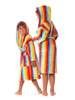 Detský župan 9156 Capri s kapucňou - Vestis