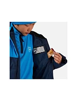 Detská lyžiarska bunda ROSSIGNOL Boy Siz Quilted Jkt, tmavomodrá