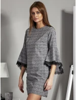 Šaty MI SK 17331.91 čiernobiele Šaty MI SK 17331.91 čiernobiele