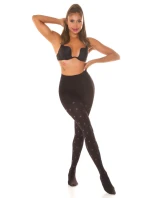 Dámske sexy pančuchy s bodkami SH8013 black - Collant