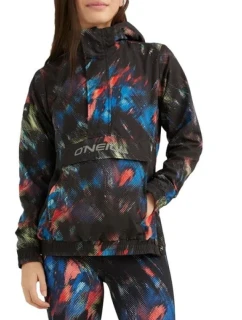 Detská ľahká jarná bunda s kapucňou O'neill Ridge, viacfarebná