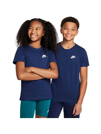Detské tričko Nike Sportswear tmavomodré FZ5177 410 Detské tričko Nike Sportswear tmavomodré FZ5177 410