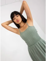 Šaty D73761M30314A pistáciové