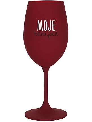 MY THERAPY - burgundský pohár na víno 350 ml