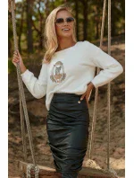 Sukne M767 - Makadamia