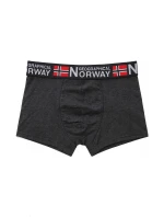 Pánske boxerky 3PACK GN-05 Black/grey/dark blue - Geographical Norway
