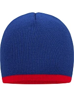 Daiber MB 7584 Pletená čiapka s kontrastným lemom 03.7584 royal/red Daiber MB 7584 Pletená čiapka s kontrastným lemom 03.7584 royal/red