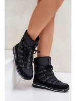 Śniegowce Damskie Progress PROGJ-20-02 Czarne