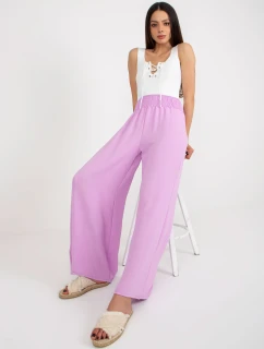 Nohavice DHJ SP 8390.70 light purple