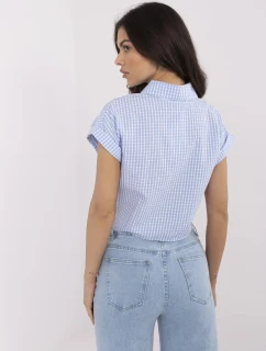 Košeľa NM BZ KA 01147.62P bielo-modrá