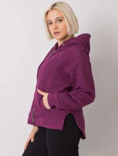 Mikina RV BL 7451.23 tmavo fialová