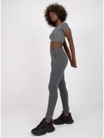 Legíny RV LG 2850.22P tmavo šedá