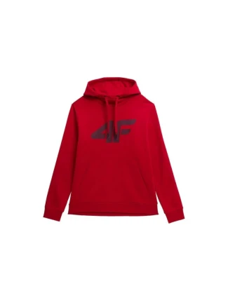 Pánska mikina M 4FSS23TSWSM353 červená - 4F