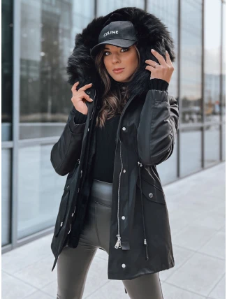 Dámska zimná bunda GARNET black FashionStreet TY3957 Dámska zimná bunda GARNET black FashionStreet TY3957