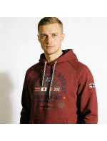 Pánska mikina Geographical Norway DB 100 M WZ3006H/GN-Burgundy