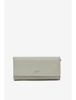 Mentolová peněženka kabelka 2v1 s páskem Suzette