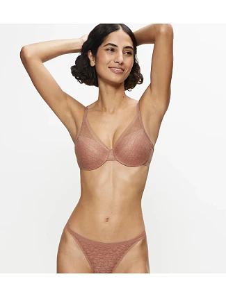 TRIUMPH SIGNATURE SHEER - vystužená podprsenka s vypchávkami a čipkou Triumph TRIUMPH SIGNATURE SHEER - vystužená podprsenka s vypchávkami a čipkou Triumph