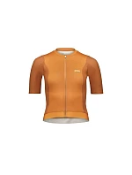 Cyklistické tričko POC W’s Cadence Jersey, hnedé