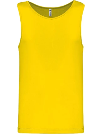 Kariban ProAct PA 441 Pánske športové tielko 20.P441 true yellow