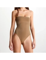 Dámske jednodielne plavky KW0KW02074-RBE - Calvin Klein