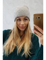 Čiapka Agata K222 svetlo šedá Čiapka Agata K222 svetlo šedá