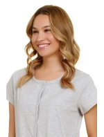 Dámske tehotenské tričko 9445 sivé - Doctornap Dámske tehotenské tričko 9445 sivé - Doctornap