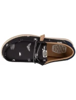 Hey Dude Wally Stars N Skulls Print M Topánky 41284-001 Hey Dude Wally Stars N Skulls Print M Topánky 41284-001