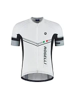 Tričko Rogelli Gara Mostro II, bielo-strieborné, veľkosť 2XL